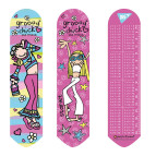 Закладки для книг пластиковые YES 2D Groovy Chick 707386