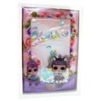 Блокнот А5 80л. LED обложка, Куклы 4560