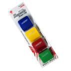 Магниты зажимы 4шт цветные 6027