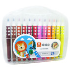 Фломастеры 24 цветов Bolun 607-24 наконечник кисточка