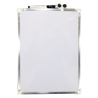 Доска сухостираемая 30*40см с маркером и 2-я магнитами 2536