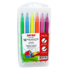 Фломастеры 12цв. Joyko двухсторонние с кисточкой CLP-30
