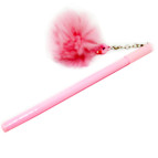 Ручка гелевая с насадкой Фламинго-брелок, синяя №23085