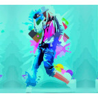 Картина раскраска по  номерам на холсте - 35*45см Rosa Premium N00013269 Dance Girl