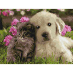 Алмазная живопись мозаика по номерам на холсте 30*40см Никитошка EJ1011 Друзі