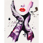 Картина раскраска по номерам на холсте - 40*50см Идейка КН2690 Сладкое послевкусие