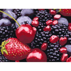 Картина раскраска по  номерам на холсте  - 30*40см Идейка КН5541 Вкус лета