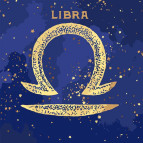 Картина раскраска по  номерам на холсте  - 50*50см Идейка КН9515 Знак зодиака Весы