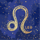 Картина раскраска по  номерам на холсте  - 50*50см Идейка КН9516 Знак зодиака Лев