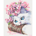 Картина раскраска по  номерам на холсте  - 40*50см Идейка КН2494 Нежность утра