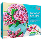 Картина раскраска по  номерам на холсте - 35*45см Rosa +GiftBox Premium N0001379 Цветы весны