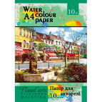 Бумага для акварели А4 200г/м2 10л. Офорт ПА4210