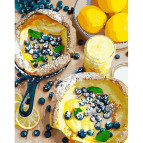 Картина раскраска по  номерам на холсте  - 40*50см Идейка КН5542 Яркий завтрак