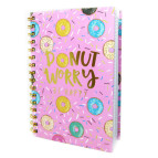 Тетрадь на спирали А5 100л. Оопт 4055 в клетку