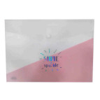 Папка-конверт А4 с кнопкой Wilhelm Buro WB412