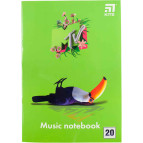 Тетрадь нотная KITE  А4 20арк MTV MTV20-404-1