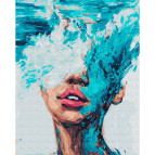 Картина раскраска по  номерам на холсте - 40*50см Никитошка GX21530 Пляжное вдохновение