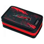 Пенал 3 отделения с наполнением Herlitz 50026227 Driven 31 предмет