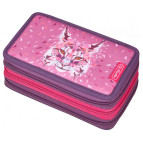 Пенал 3 отделения с наполнением Herlitz 50026685 Wild Animals 31 предмет