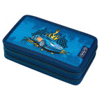 Пенал 2 отделения с наполнением Herlitz 50026081 Race Car 23 предмета