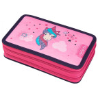 Пенал 2 отделения без наполнения Herlitz 50026029U Unicorn