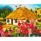 Картина раскраска по номерам на холсте - 40*50см Идейка КН2286 Живописный пейзаж