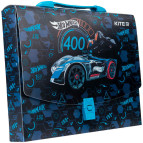 Портфель А4 Kite мод 209 Hot Wheels пластик с замком HW20-209