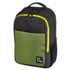 Рюкзак (ранец) школьный Herlitz Be.Bag Be.Clever 24800013 Black and Olive 30*43*18см