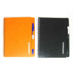Блокнот на спирали А5 Фолдер 60л. для конференций, с ручкой 691977