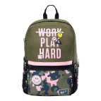 Рюкзак (ранец) школьный Yes 558287 Smiley World Military girl T-82 45*30*14см