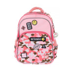 Рюкзак (ранец) школьный Yes 558260 Smiley World military girl S-40 40*30*15см