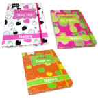 Блокнот А5 80л. Tukzar с резинкой Mix Fruits 580086