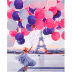 Картина раскраска по  номерам на холсте - 40*50см Никитошка GX25399 Мечты сбываются