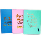 Блокнот А5 80л. Лидер в клетку, цвет ассорти №7850