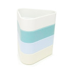 Стакан для ручек Лидер составной, треугольный №3006