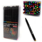 Ручки капиллярные Josef Otten Линер набор 60шт Fineliner 0,4мм №9768-60