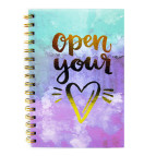 Тетрадь на спирали А5 100л. Оопт 4050 в клетку