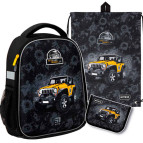 Школьный набор: рюкзак+пенал+сумка д/обуви Kite Off-road SET_K20-555S-1