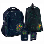 Школьный набор: рюкзак+пенал+сумка д/обуви Kite Football SET_K20-555S-2