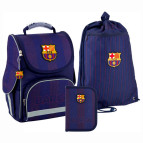 Школьный набор: рюкзак+пенал+сумка д/обуви Kite FC Barcelona SET_BC20-501S