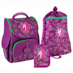 Школьный набор: рюкзак+пенал+сумка д/обуви Kite Lovely Sophie SET_K20-501S-8