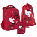 Школьный набор: рюкзак+пенал+сумка д/обуви Kite Hello Kitty SET_HK20-531M