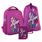 Школьный набор: рюкзак+пенал+сумка д/обуви Kite My Little Pony SET_LP20-555S