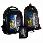 Школьный набор: рюкзак+пенал+сумка д/обуви Kite Transformers SET_TF20-555S