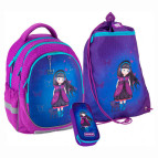 Школьный набор: рюкзак+пенал+сумка д/обуви Kite Charming SET_K20-700M-3