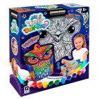 Набор для творчества DankoToys DT COWL-01-01 Рюкзачок - раскраска My Color Owl-Bag