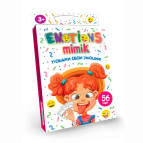 Игра настольная экономическая DankoToys DT EM-01-01 Emotions Mimik