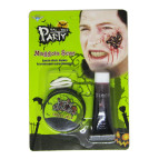 Хэллоуин Игрушка для Halloween грим для ран с червями + кровь 8198