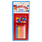 Свечи-набор для торта Josef Otten 24 свечи Peppermint stripe DSCN6725