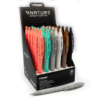 Ручка шариковая Vinson Echo soft-touch 815 автоматическая, пишет синим 0,7мм, корпус ассорти